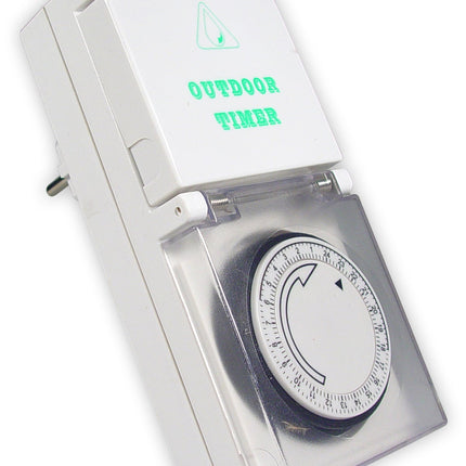 Calex Timer - 24H - IP44 - BE/FR