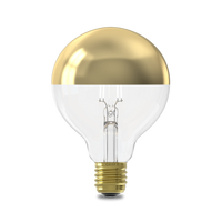 Calex Kopfspiegellampe - E27 - Filament - G95 - Gold