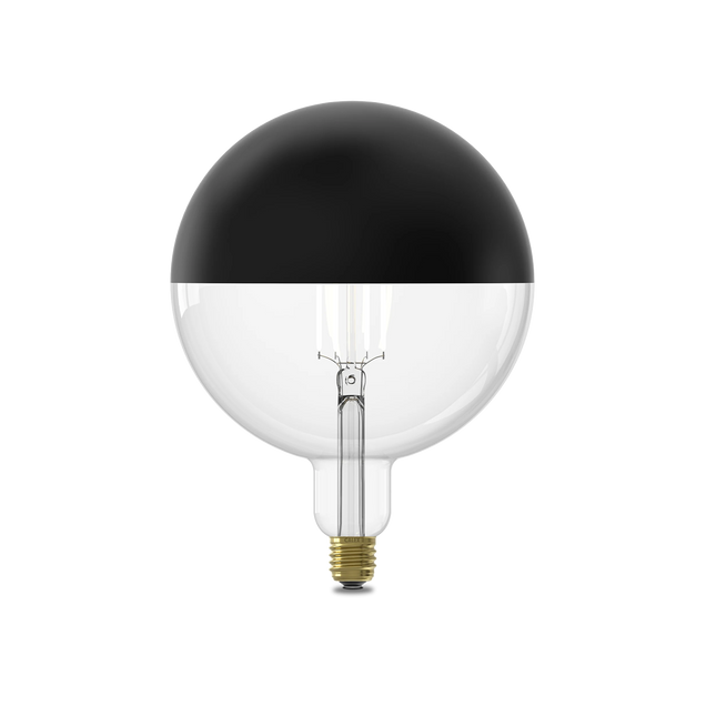 Calex Top mirror Bulb - E27 - Filament - Kalmar - Black