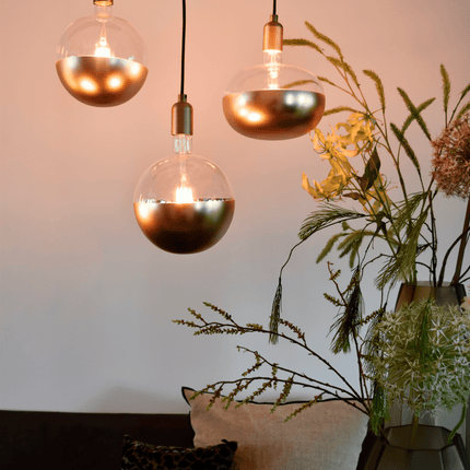 Calex Top mirror Bulb - E27 - Filament - Kalmar - Gold