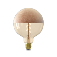 Calex Kopfspiegellampe - E27 - G125 - Filament - G125 - Kupfer