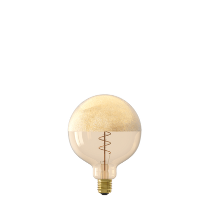 Calex Top mirror Bulb - E27 - G125 - Filament - G125 - Gold