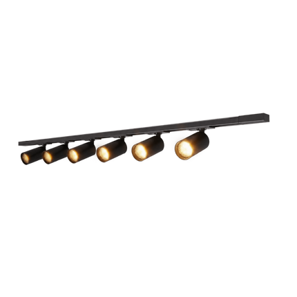 Calex Tracklight - 6x GU10 - 2M - Black