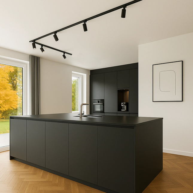 Calex Tracklight - 6x GU10 - 3M - Black