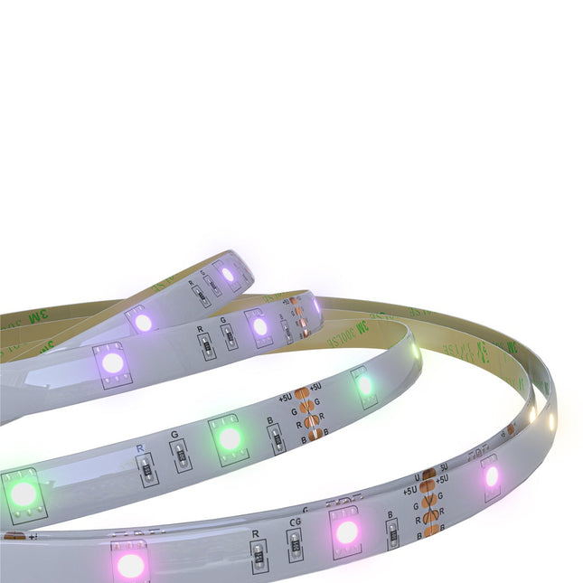Calex USB LED Strip - 2m - RGB - incl. controller