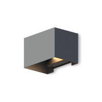 Calex Venice LED-Wandleuchte - Up & Down - Anthrazit