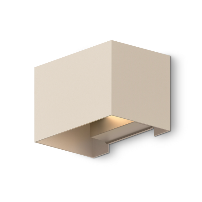 Calex Venice Wall Light – Up & Down – Sand