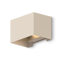 Calex Venice Wall Light – Up & Down – Sand