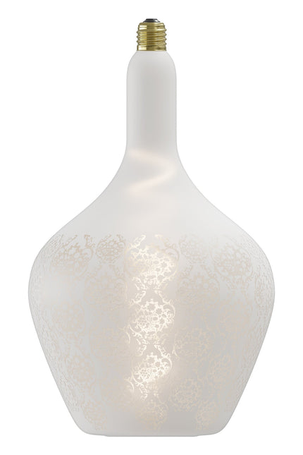 Calex Versailles Blanc LED Bulb - Baroque - E27 - 5W - Dimmable