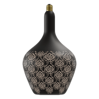 Calex Versailles Schwarz LED-Lampe - E27 - Baroque