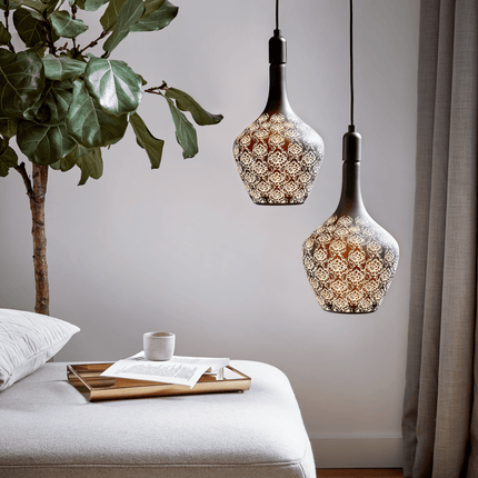 Calex Versailles Noir LED Bulb - E27 - Baroque