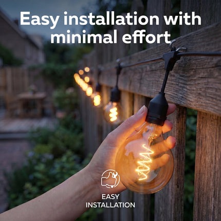 Calex Vista Festoon 10m - XL Bulb