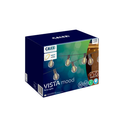 Calex Vista Outdoor Festoon - 30M