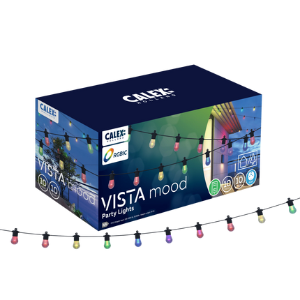 Calex Vista Outdoor Lights 10M - RGBIC + CCT