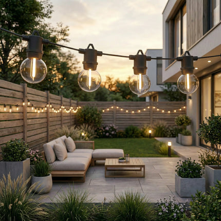 Calex Vista Outdoor String Light - 30M
