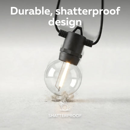Calex Vista Outdoor String Light - 30M