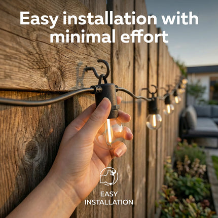 Calex Vista Outdoor String Light - 30M