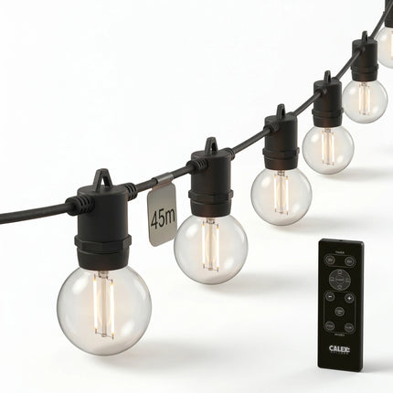 Calex Vista Outdoor String Light - 45M