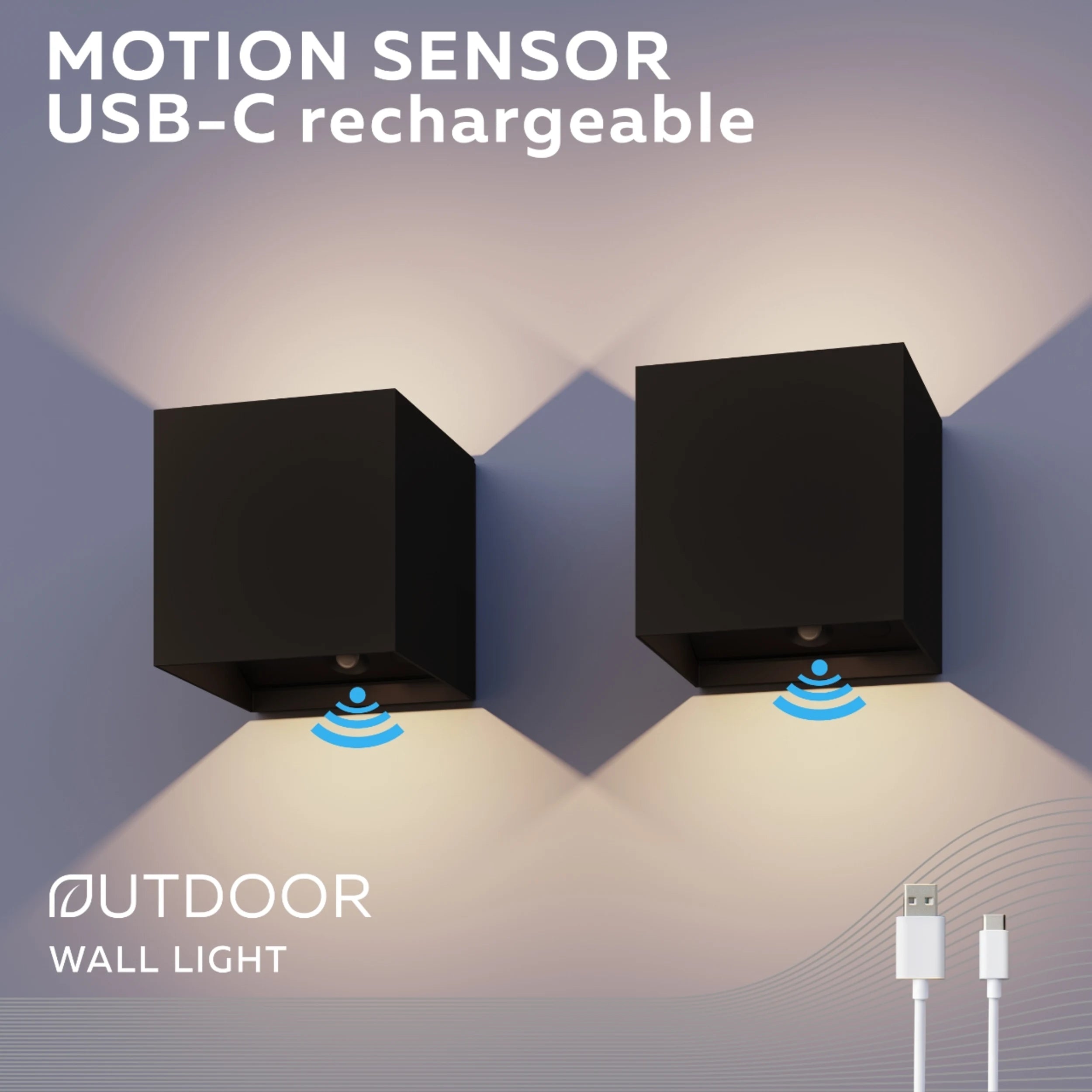 Calex Matera Solar Wandlamp, Warm Wit up & down Licht, op zonne‑energie Calex Matera Solar Wandlamp, Warm Wit up & down Licht, op zonne‑energie