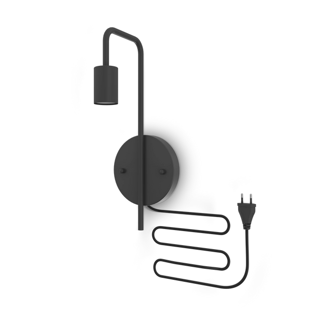 Calex Wall Lamp - E27 - Black