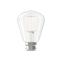 Calex Ampoule LED à filament chaud - B22 - ST64 - Transparente