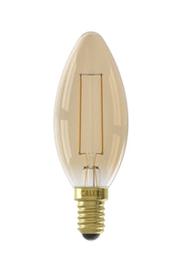 Calex Warmfilament-LED-Lampe - E14 - B35 - Gold - 2W