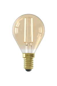 Calex Warmfilament-LED-Lampe - E14 - P45 - Gold - 1,5W