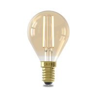 Calex Warmfilament-LED-Lampe - E14 - P45 - Gold