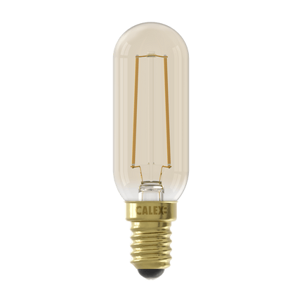 Calex Warm Filament LED Lamp - E14 - T25 - Gold