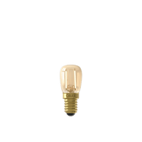 Calex Warm Filament LED Lamp - E14 - T26 - Gold - 1.5W
