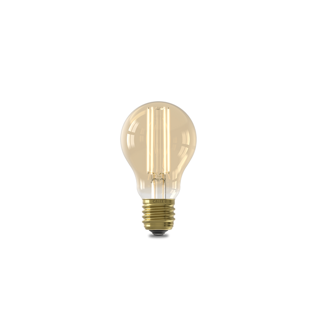 Calex Warm Filament LED Lamp - E27 - A60 - Gold