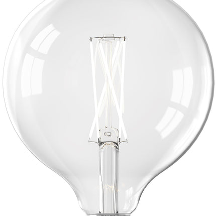Calex Warm Filament LED Lamp - E27 - G125 - Clear - 4.5W - Dimmable