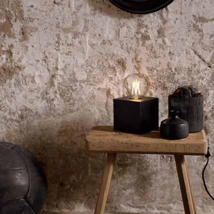 Calex Warm Filament LED Lamp - E27 - G80 - Clear - 3.5W - Dimmable