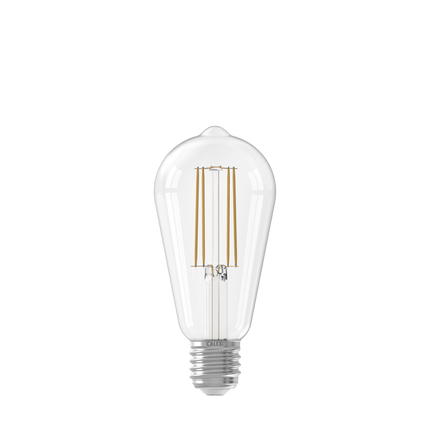 Calex Warm Filament LED Lamp - E27 - ST64 - Clear - 3.5W - Dimmable
