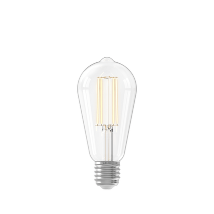 Calex Warm Filament LED Lamp - E27 - ST64 - Clear - 3.5W - Dimmable