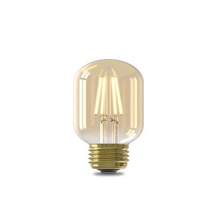 Calex Warm Filament LED Lamp - E27 - T45 - Gold