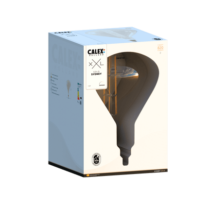 Calex XXL Sydney LED Bulb Gold - E27 - 7.5W - Dimmable