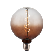 EURODOMEST Gradient Globe - G125 - Flexfilament - Braun - E27 - 4W