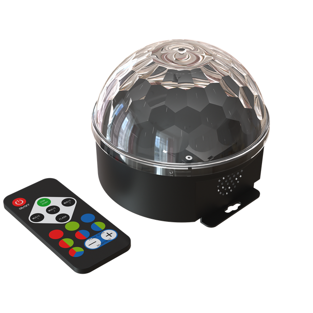 Eurodomest - Disco Light - D16cm incl. remote B/O