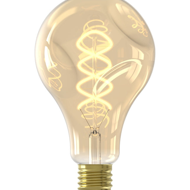 Eurodomest Flex Filament LED Lamp - E27 - A100 - Gold - 7W - Dimmable
