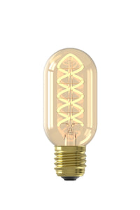 Eurodomest Flexfilament-LED-Lampe - E27 - T45 - Gold - 7W - Dimmbar