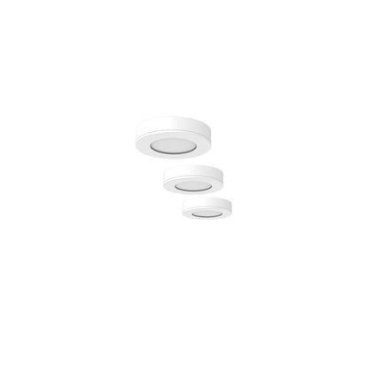 Eurodomest LED Cabinet Puck Lights - Incl. RF remote - 3-Pack