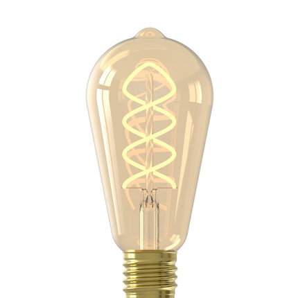 Eurodomest - ST64 - Flex Filament - 7W - 600lm - Gold - Dimmable