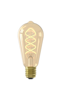 Eurodomest - ST64 - Flexfilament - 7W - 600lm - Gold - Dimmbar