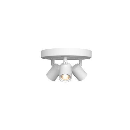 Eurodomest Trio Spot - Round surface-mounted - 4-Pack