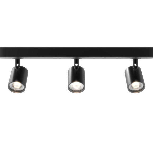 Eurodomest Trio Spot - Straight surface-mounted - 4-Pack