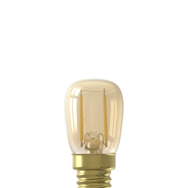 Majestic Warm Filament LED Lamp - E14 - T26 - Gold - 5W