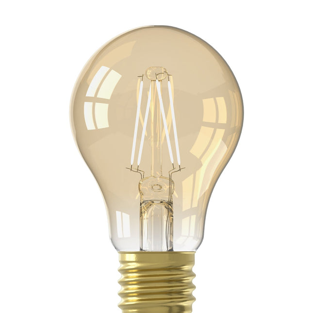 Majestic Warm Filament LED Lamp - E27 - A60 - Gold - 4.5W